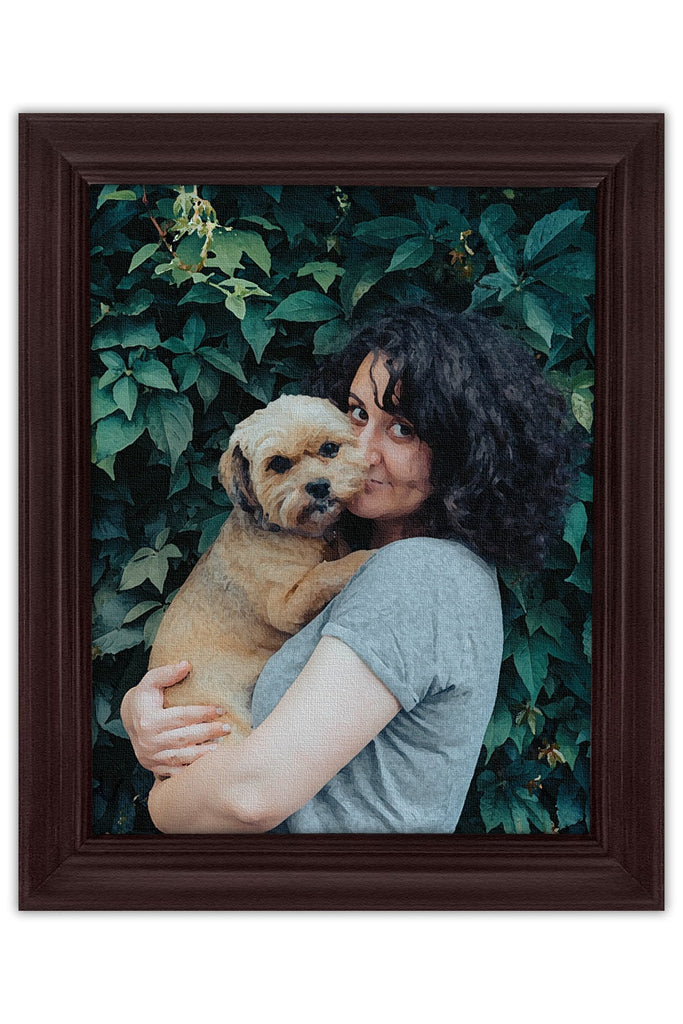 Custom Acrylic Portrait of People & Pets - Picturestopaint.com