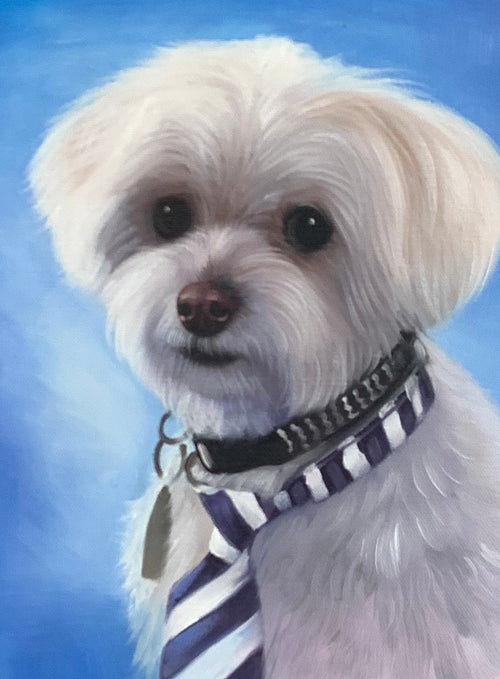 Painted Pet Portrait by PicturesToPaint