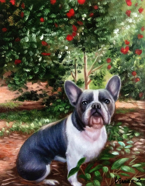 Painted Pet Portrait by PicturesToPaint