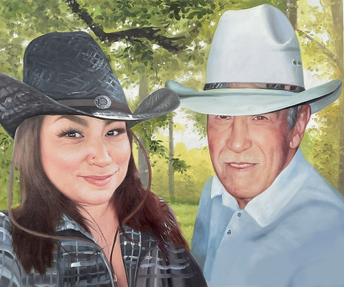 Portrait Paintings from Photo by PicturesToPaint