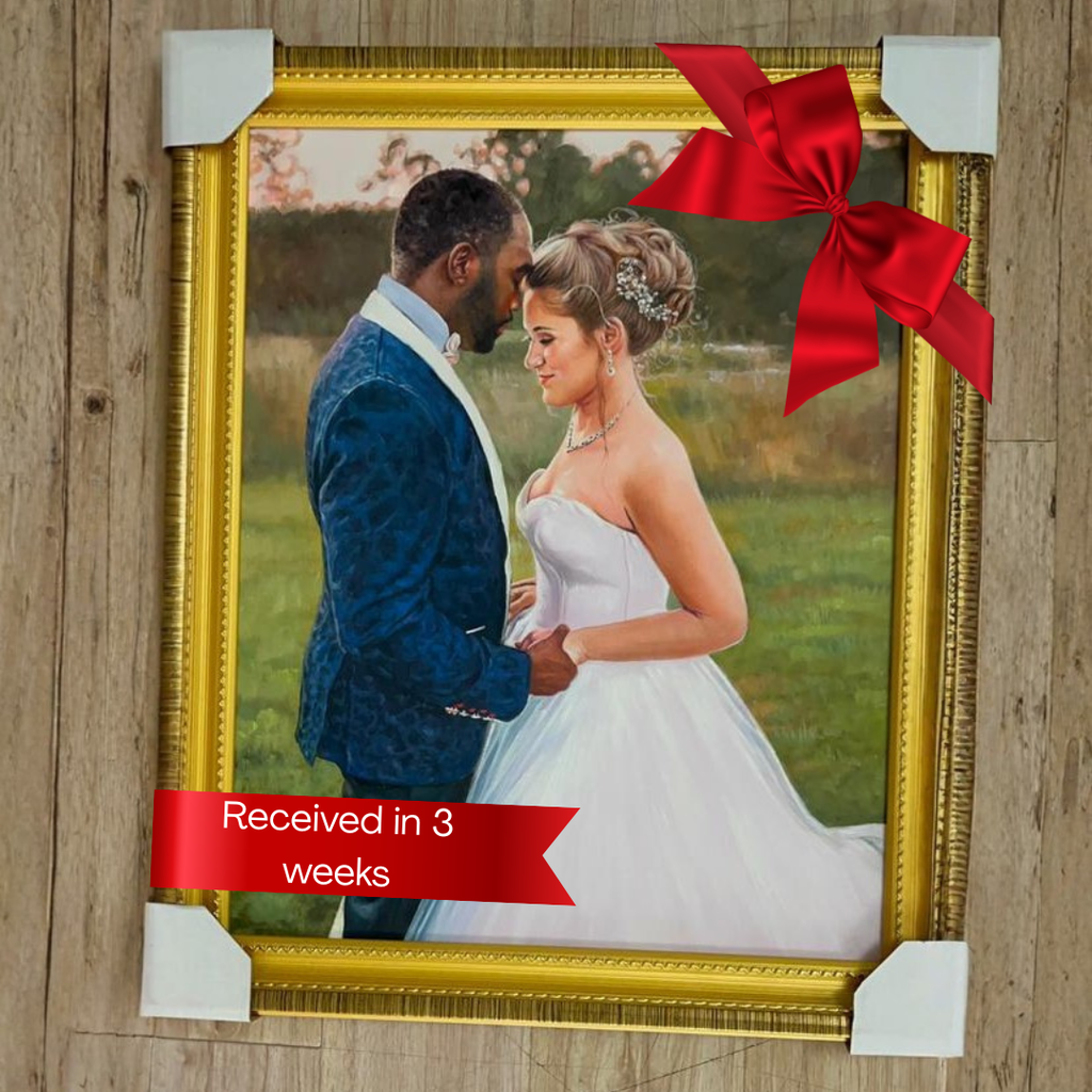 painting portrait from photo